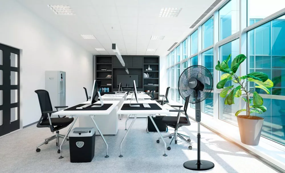 Wentylator podłogowy 45W z regulacją wysokości