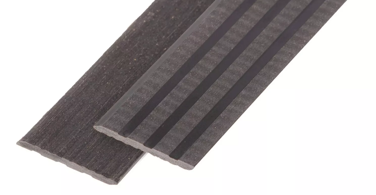 Listwa maskująca deski tarasowej 4m antracyt szczotkowany